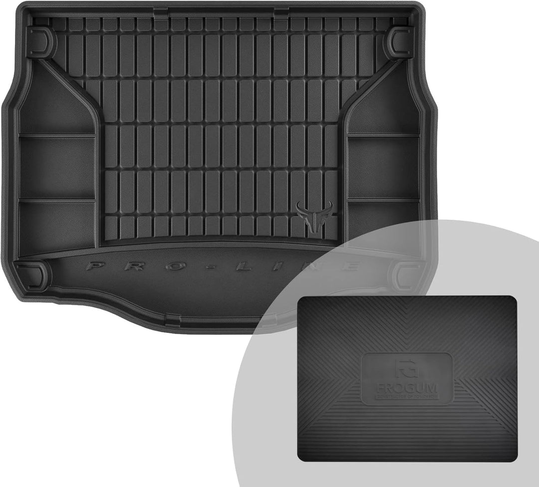 FROGUM ProLine 3D Gummimatte Exklusive Auto Kofferraummatte Kofferraumwanne für Citroën C4 Cactus 20