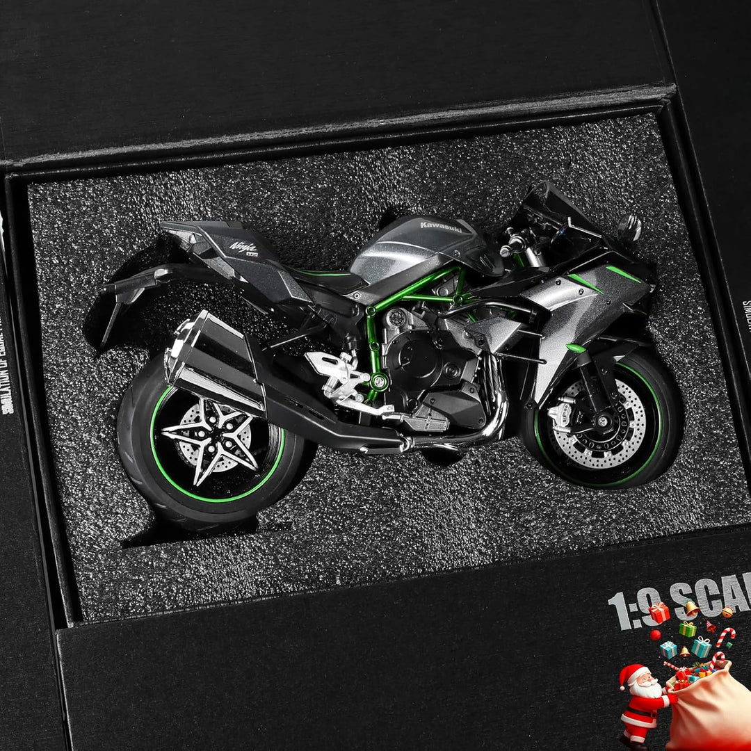 1:9 Motorrad Modell kompatibel für Kawasaki Ninja H2R Legierung Diecast Motorrad Modell Spielzeug Ro