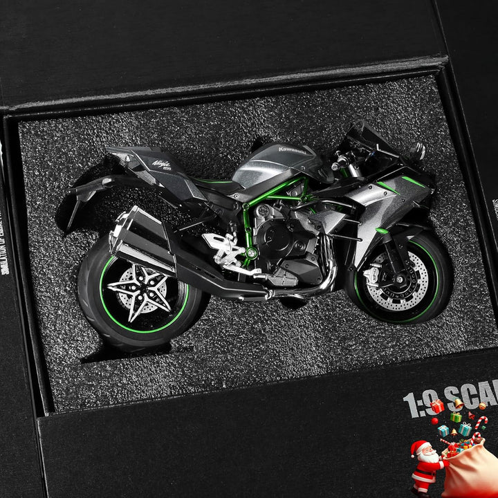1:9 Motorrad Modell kompatibel für Kawasaki Ninja H2R Legierung Diecast Motorrad Modell Spielzeug Ro