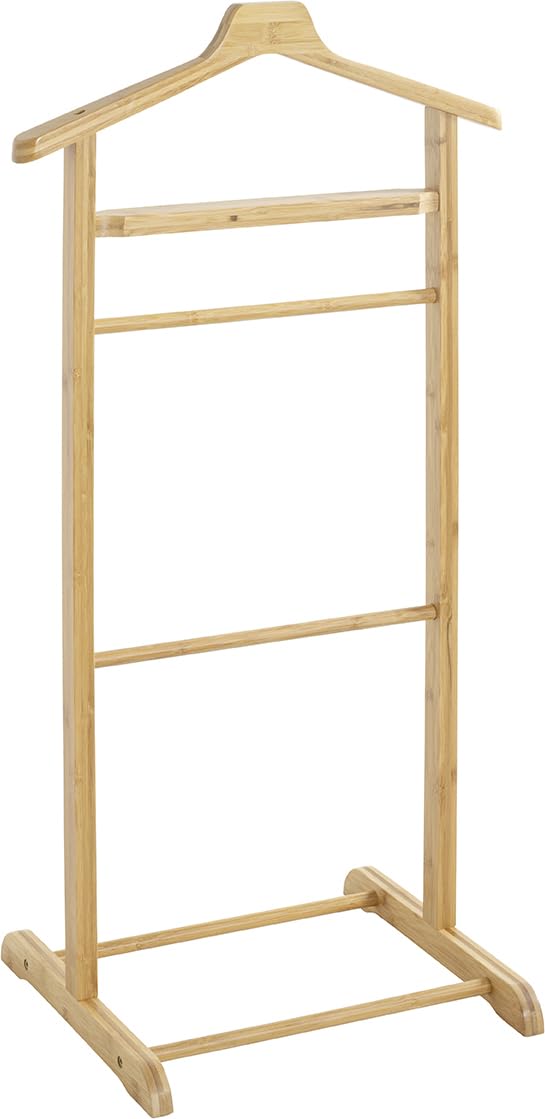 HAKU Möbel Herrendiener Natur, Bambus - Masse: B 48 cm x H 97 cm x T 36 cm, Style: Scandinavian 48 x