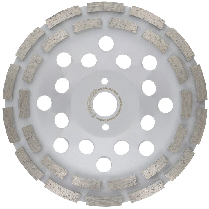 PRODIAMANT Premium Diamant-Schleiftopf 180mm Beton universal 180 mm x 22,2 mm Schleifscheibe doppelr