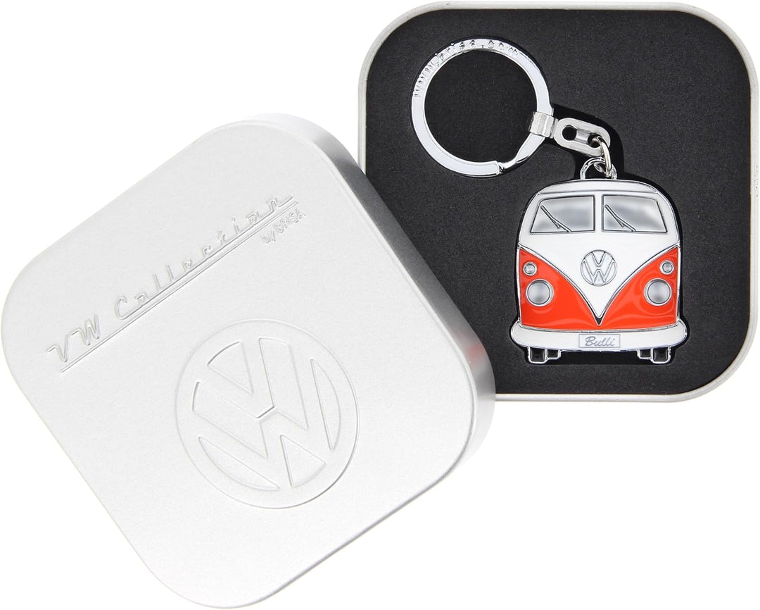 BRISA VW Collection - Volkswagen Emaillierter Metall Schlüssel-Anhänger-Ring Schlüsselbund-Accessoir