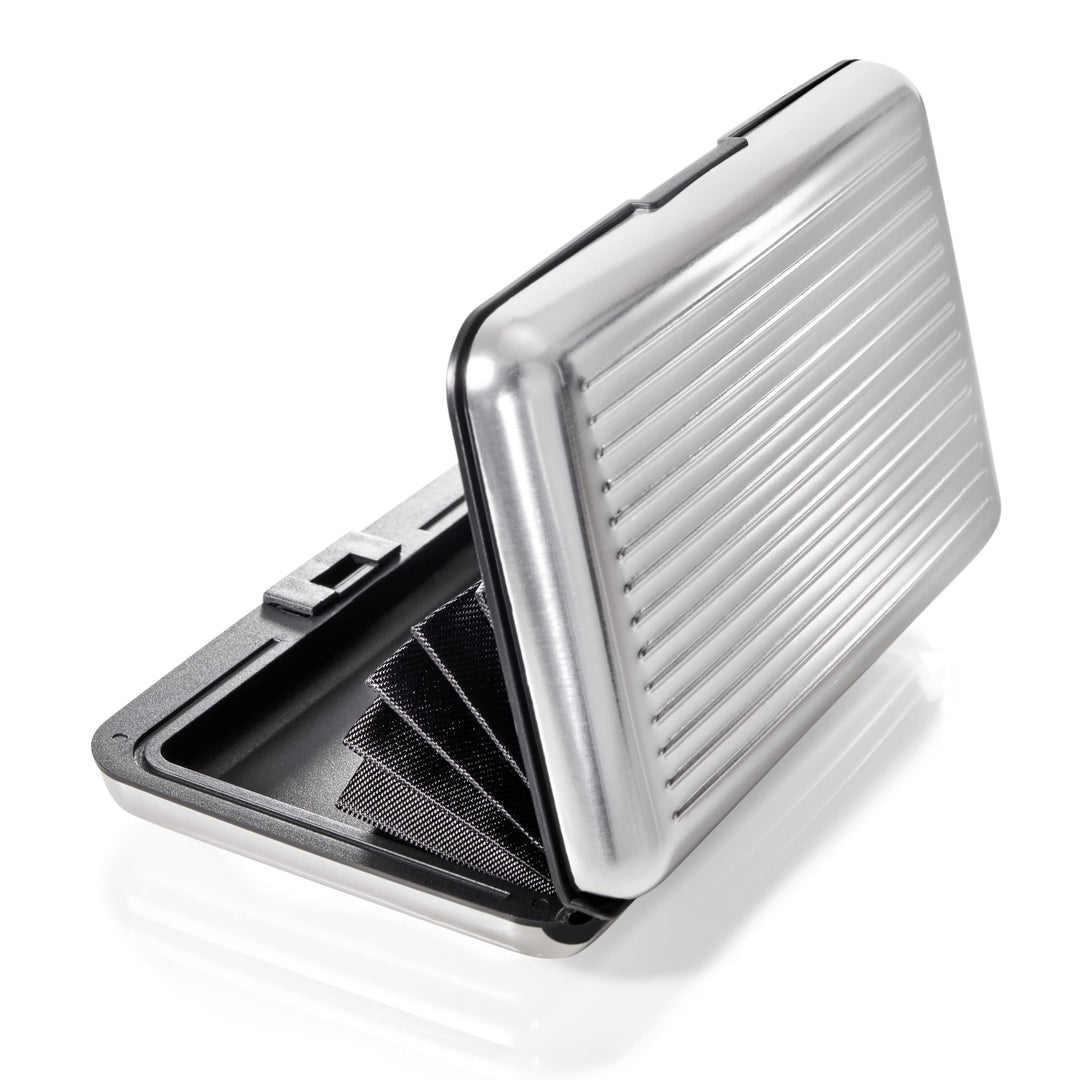 VALLET® Kreditkartenetui aus Aluminium | Ideal als Kartenetui & Visitenkarten Etuis | NFC & RFID Sch