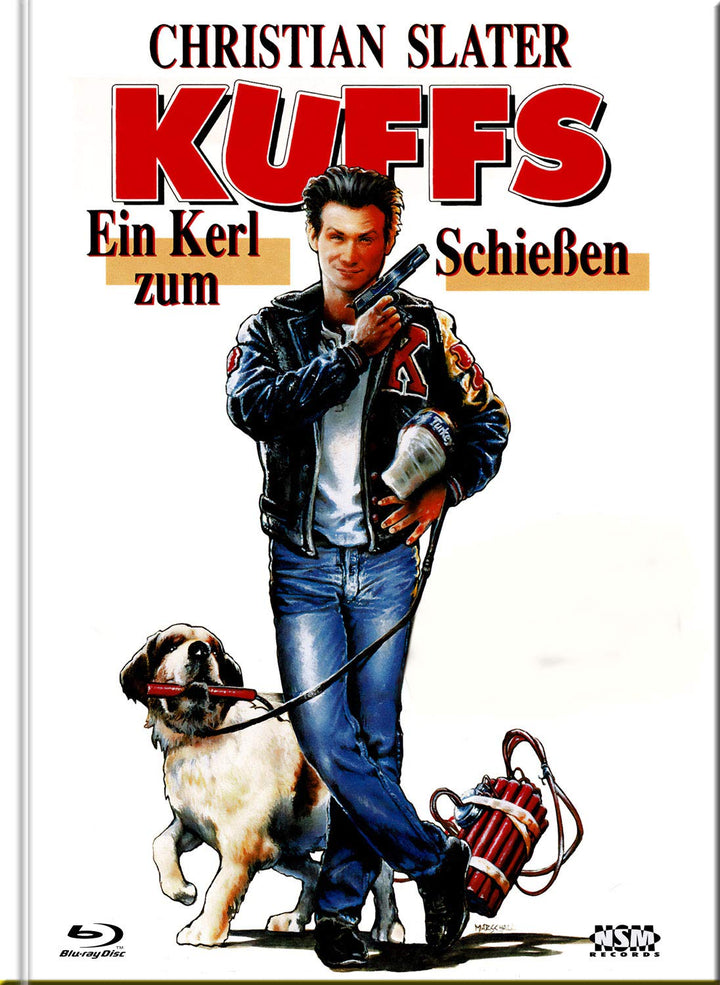 Kuffs - Ein Kerl zum Schiessen [Blu-Ray+DVD] - uncut - limitiertes Mediabook Cover A, Blu-ray