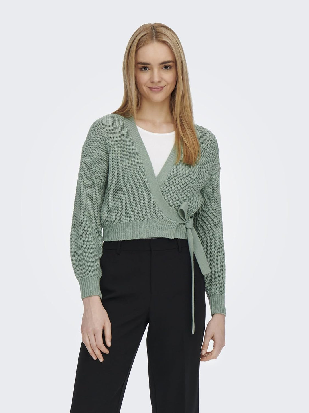 ONLY Female Strickjacke ONLBREDA Strickjacke, XS Chinois Green