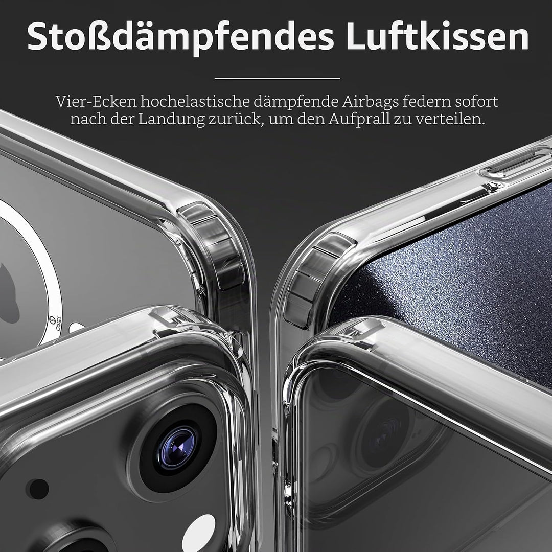 ONES Magnetisches HandyHülle für iPhone 13 Mini Kompatibel mit MagSafe, Militärnorm Schutz Dünne Hül