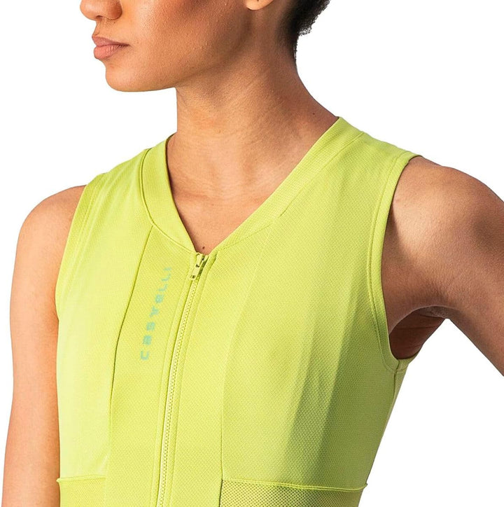 CASTELLI Damen Anima 4 Sleeveless T-Shirt S Heller Limette/Absinth, S Heller Limette/Absinth