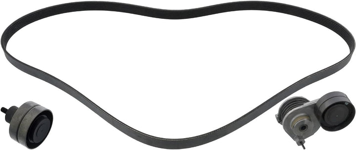 febi bilstein 40155 Keilrippenriemensatz mit Riemenspanner und Umlenkrolle 7 Rippenanzahl, , 1 Stück