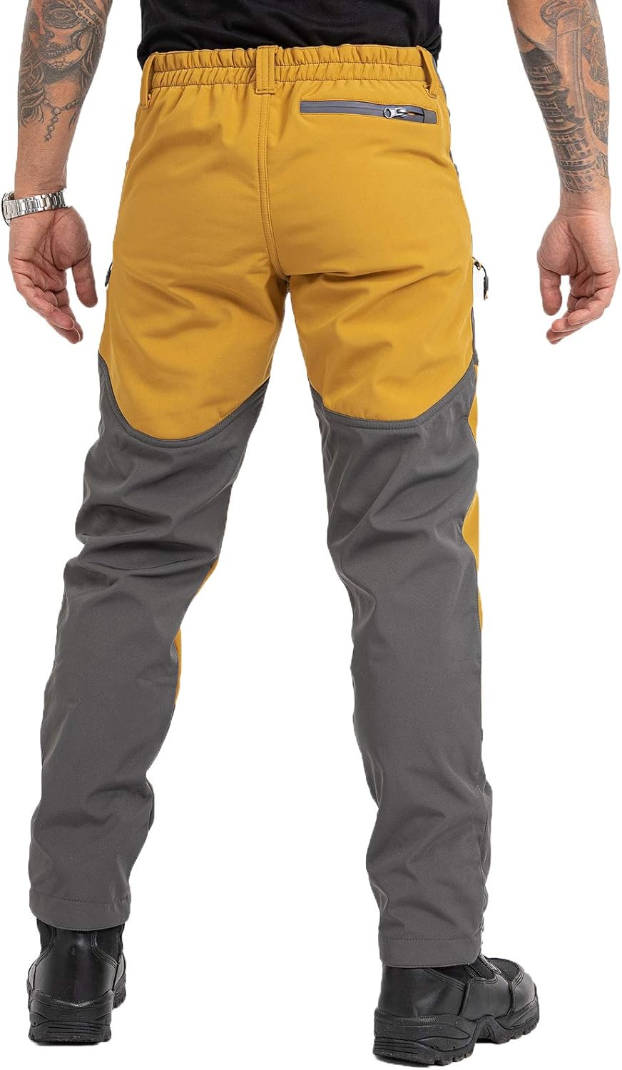 Rock Creek Herren Softshell Hose Wanderhose H-245 S Dunkelgrau, S Dunkelgrau