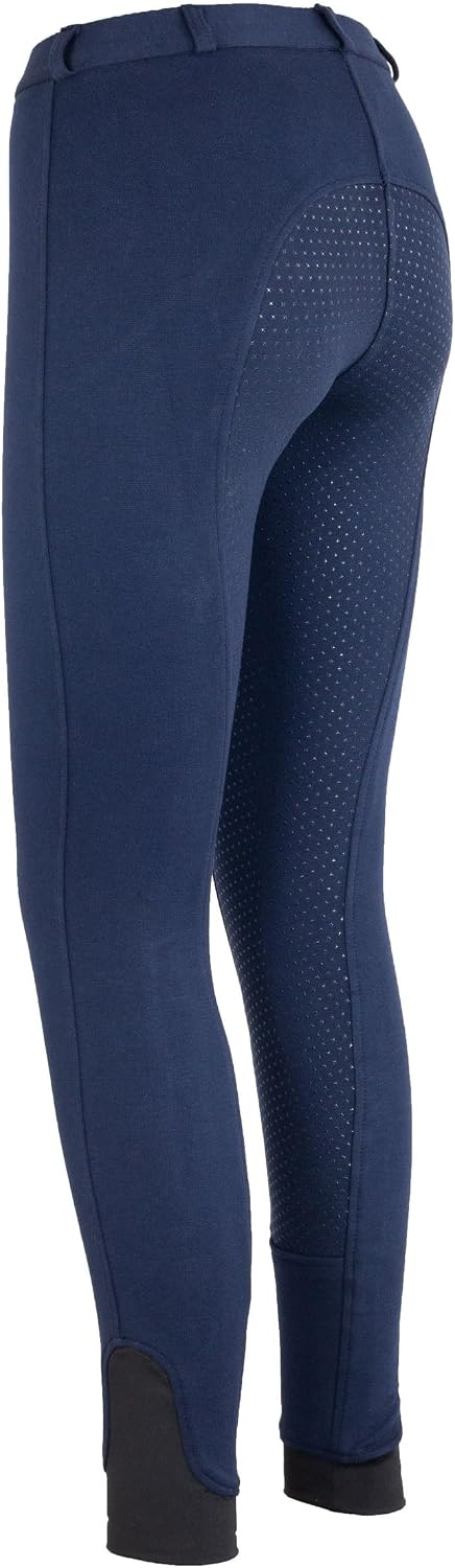 RL24 - Reithose für Damen Flex Basicline | Reiterhose mit Tasche &amp; Silikon-Vollbesatz | elastische &amp;