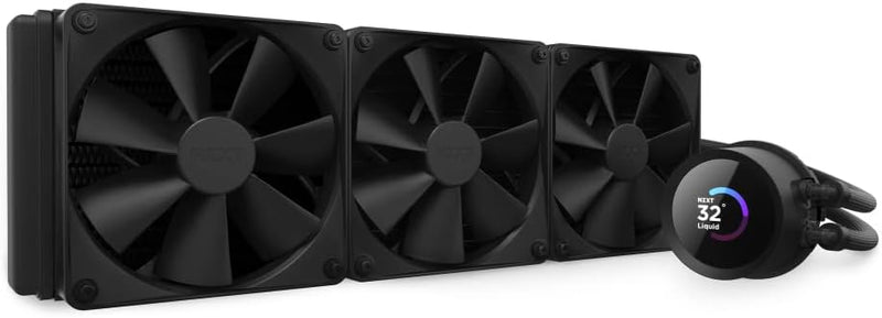 NZXT Kraken 360 - RL-KN360-B1-360mm AIO CPU Wasserkühlung - 1,54" LCD Display 240x240-3x120mm PWM Fa