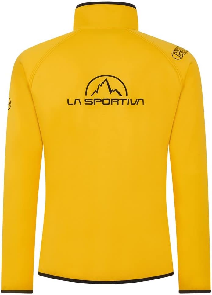 LA SPORTIVA Promo Fleece Sweatshirt M Yellow/Black (100999, M Yellow/Black (100999