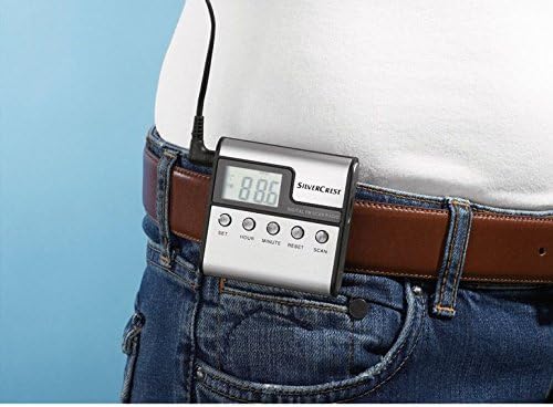 SilverCrest SR-1400 Kompakt Scanradio mit abnehmbare Radioeinheit für mobile Verwendung inkl. Ohrhör