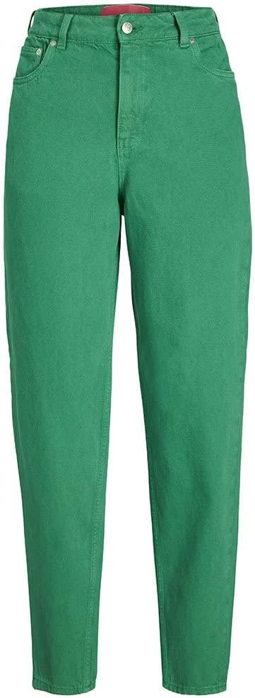 JACK & JONES Damen Jjxx Jxlisbon Mom Hw AKM Noos Jeans 24W / 32L Jolly Green, 24W / 32L Jolly Green