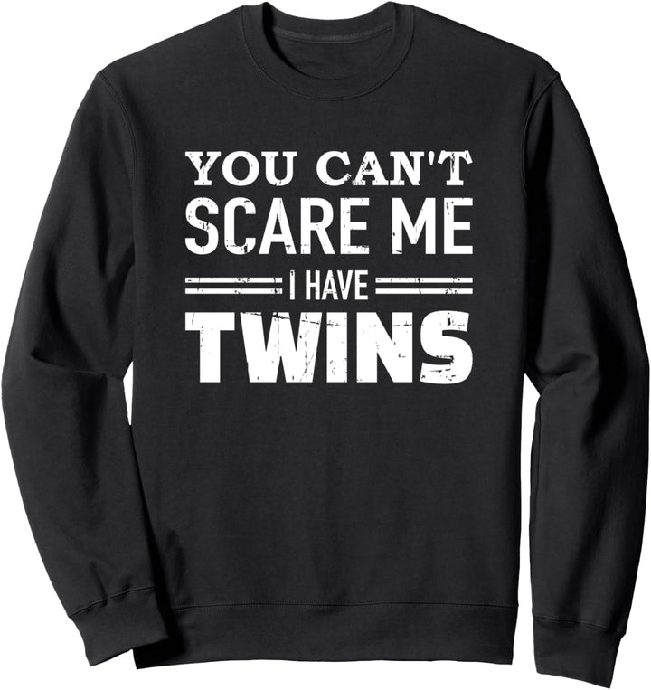 Zwillinge Mama Papa Spruch Sweatshirt
