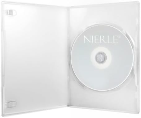 Amaray DVD Hüllen, Slim 7 mm, Transparent, 100 Stück