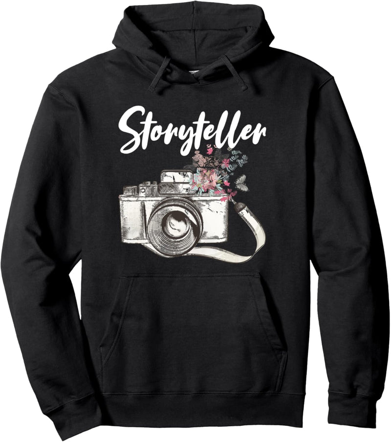 Hochzeitsfotograph Geschenk Fotografie Künstler Storyteller Pullover Hoodie