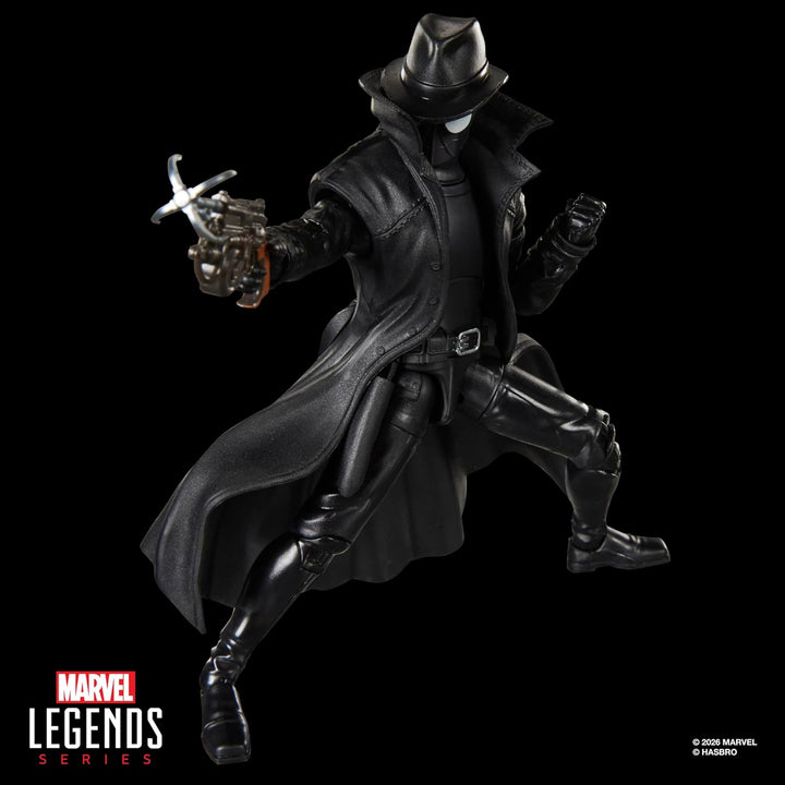 Marvel Legends Series Spider-Man Noir, Retro Cardback Spider-Man Comics Action-Figur zum Sammeln (15