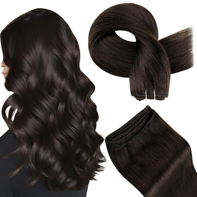 Hetto Braun Echthaar Tressen Extensions Remy Tressen Echthaar Extensions Naturlich Tressen Echthaar