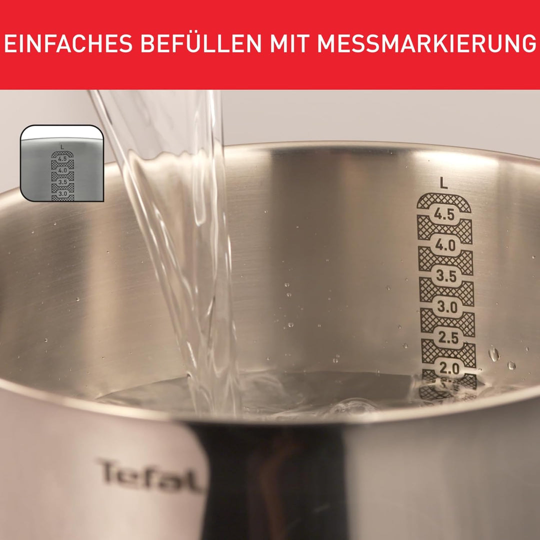 Tefal Daily Cook Kochgeschirr-Set – 11-teilig Juego 1 sartén y 3 ollas + acc, Juego 1 sartén y