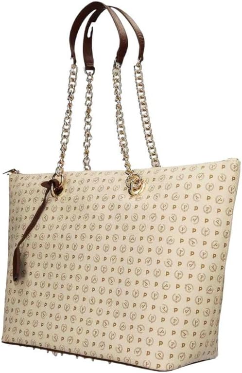 Pollini TE8410PP02Q1100A Tragetasche Damen Synthetisch M Beige, M Beige