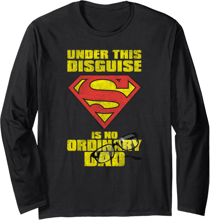 Superman No Ordinary Dad Langarmshirt