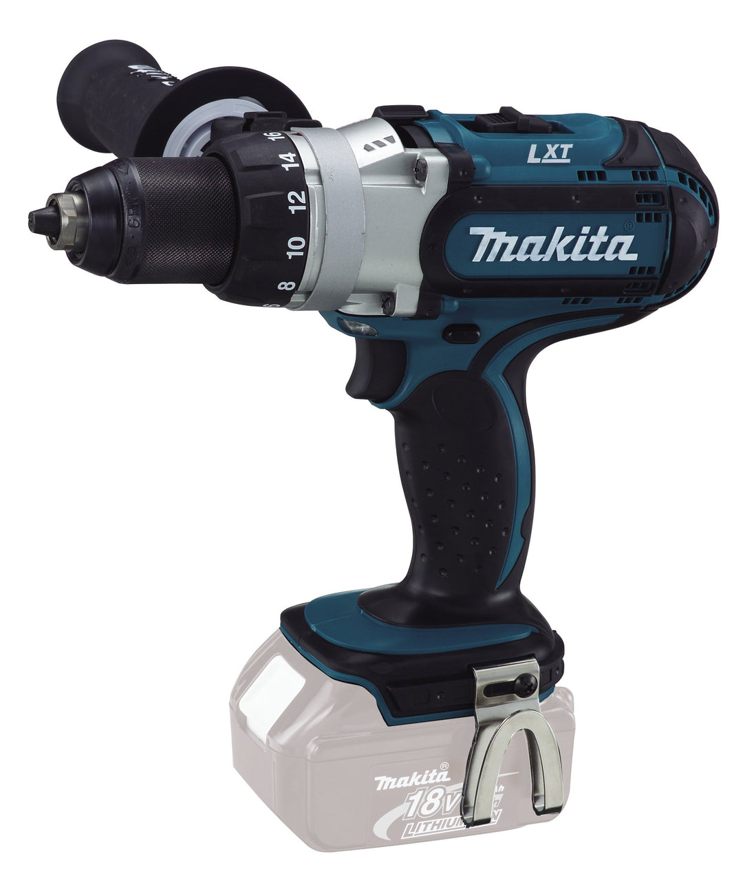 Makita Akku-Bohrschrauber 3-Gang 18 V, ohne Akku und Ladegerät, DDF451ZJ