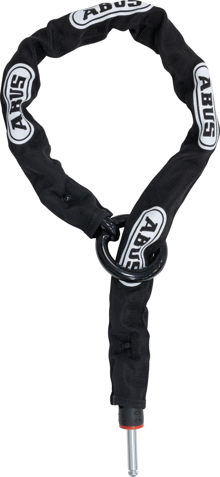 ABUS Rahmenschloss-Einsteckkette – Adaptor Chain 2.0 8KS 85 cm Schwarz Single, 85 cm Schwarz Single