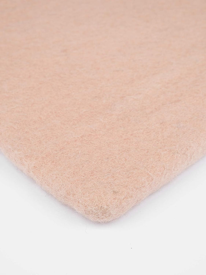 myfelt Flache Filz Sitzauflage, Filz Stuhlauflage - Merle - quadratisch, 36x36 cm, Rosa, Rosa