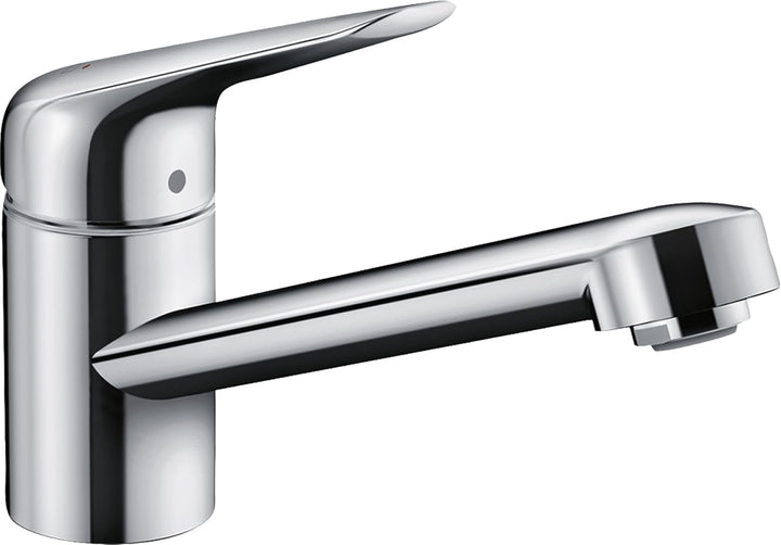 hansgrohe Küchenarmatur (Wasserhahn Küche 360° schwenkbar, hoher Komfort-Auslauf 100mm, Standardansc