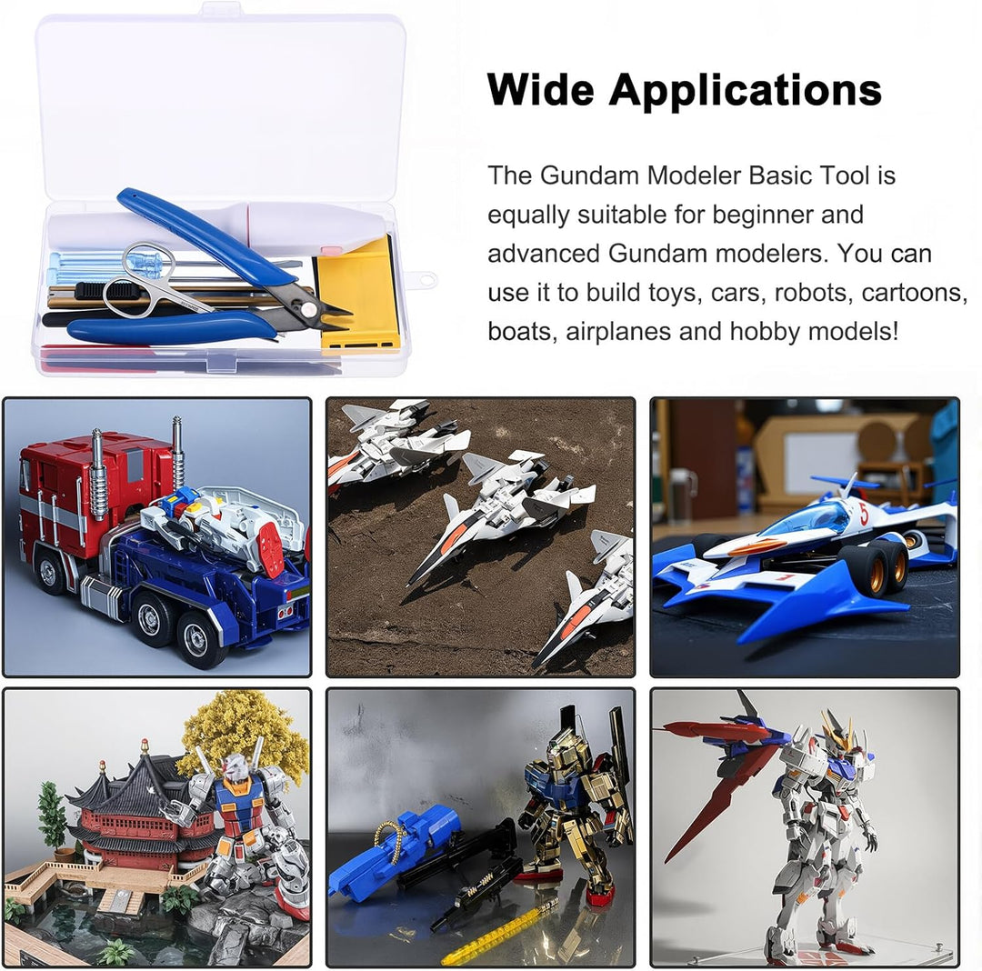 Habwea 26 STÜCKE Modellbau Werkzeug Set, Gundam Modellbausatz Modellbauwerkzeuge für Architektur Mod