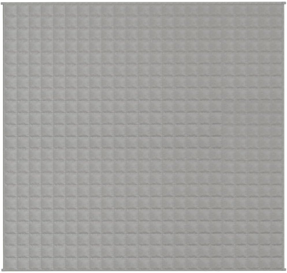 SKM Gewichtsdecke Grau 220x230 cm 15 kg Stoff, Weight: 15.4 kg, 3154791 Grau 220 x 230 cm,15 kg, Gra