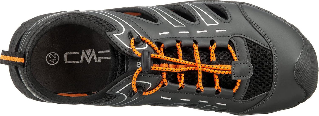 CMP Herren Aquarii 2.0 Hiking SandalSportliche Sandale 41 EU Schwarz, 41 EU Schwarz