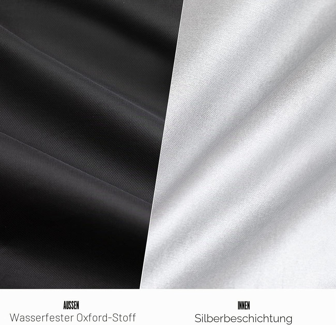 Velway Grill Abdeckhaube Holzkohlegrill Kugelgrill Grillabdeckung Regendicht BBQ Abdeckung Cover Sch
