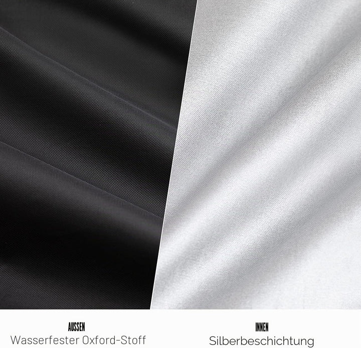 Velway Grill Abdeckhaube Holzkohlegrill Kugelgrill Grillabdeckung Regendicht BBQ Abdeckung Cover Sch