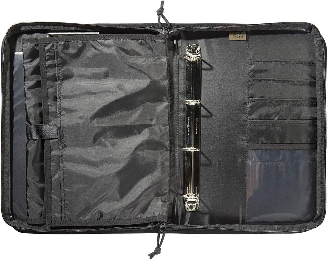 Tasmanian Tiger TT File Server MKII Din A4 Ringordner Schreibmappe, Organizer Dokumenten-Tasche mit