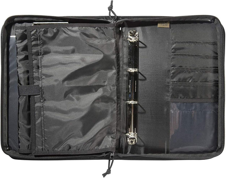 Tasmanian Tiger TT File Server MKII Din A4 Ringordner Schreibmappe, Organizer Dokumenten-Tasche mit