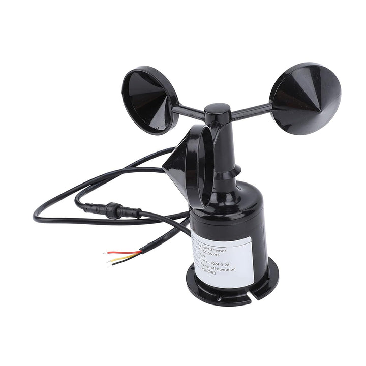 Haofy Windgeschwindigkeits-Anemometer 5 V DC, Kompatibel mit Unteren und Seitlichen Verkabelungsopti