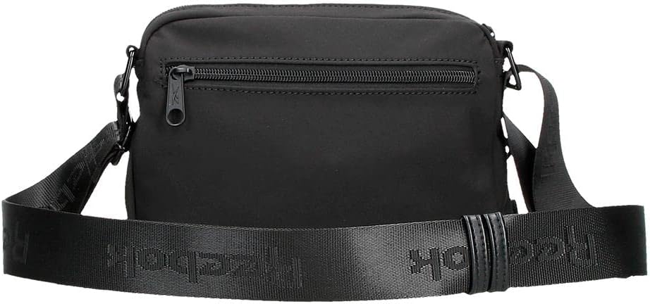 Reebok Damen Elsie Gepäck- Kuriertasche, Bandolera Schwarz