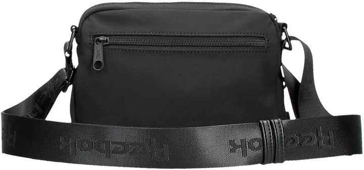 Reebok Damen Elsie Gepäck- Kuriertasche, Bandolera Schwarz