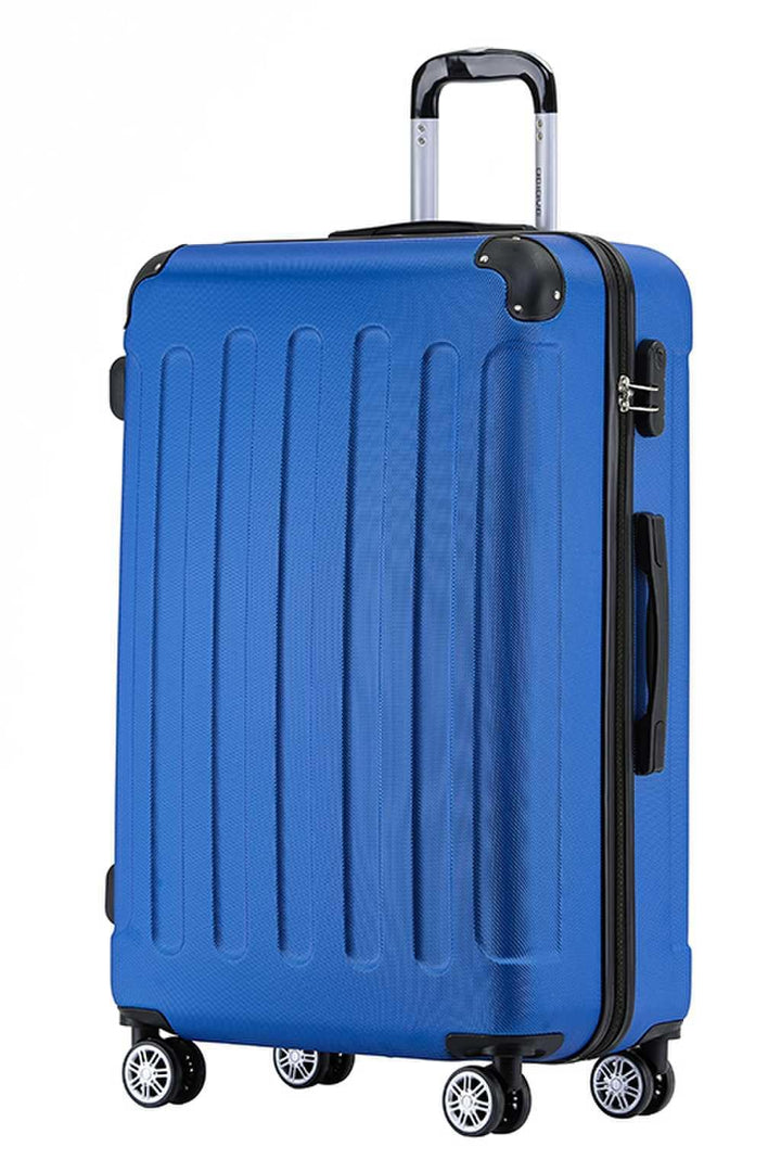 BEIBYE Zwillingsrollen Hardcase Reisekoffer Koffer Trolleys Hartschale in XL-L-M in 14 Farben (Diamo