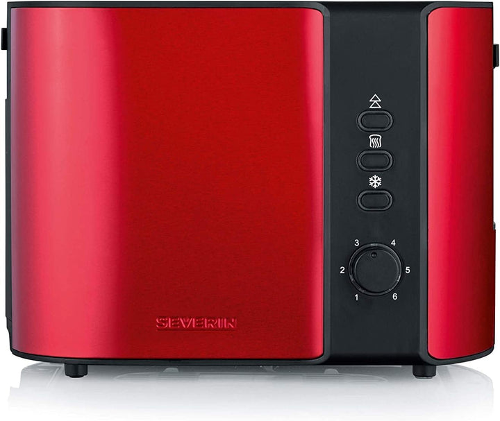 SEVERIN Automatik-Toaster, Toaster mit Brötchenaufsatz, hochwertiger Edelstahl Toaster zum Toasten,