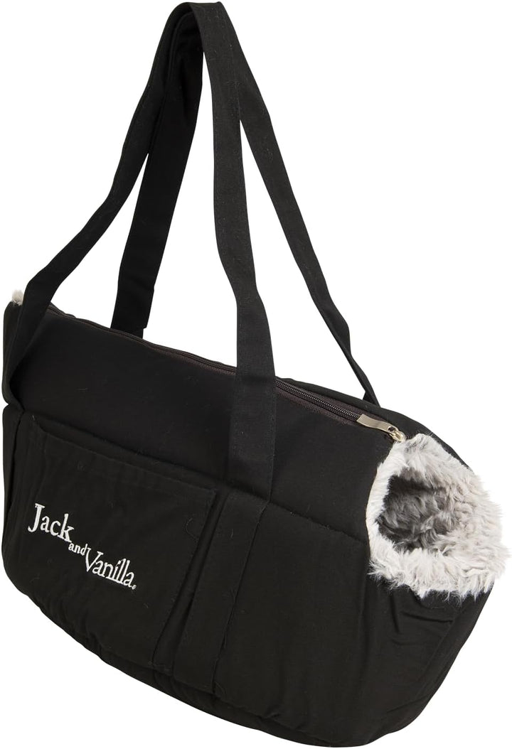 JACK AND VANILLA Ergonomische Tragetasche für Haustiere, wasserabweisend, sicher und modern, ideal z