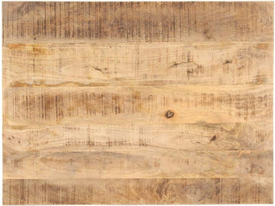 vidaXL Mangoholz Massiv Tischplatte Massivholzplatte Holzplatte Ersatztischplatte Holz Platte für Es