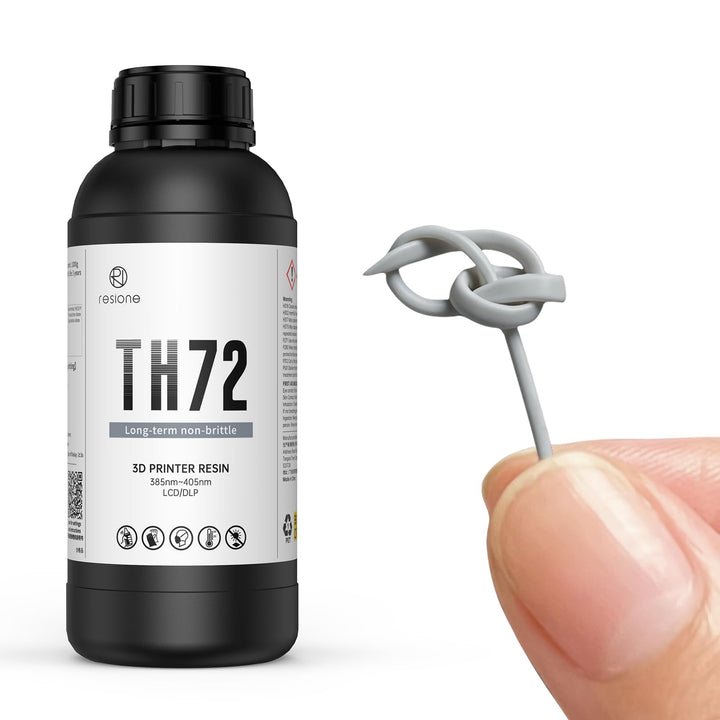 RESIONE TH72 Flexibles, Robustes Harz für 3D-Drucker mit lang anhaltender Zähigkeit und schlagfestem
