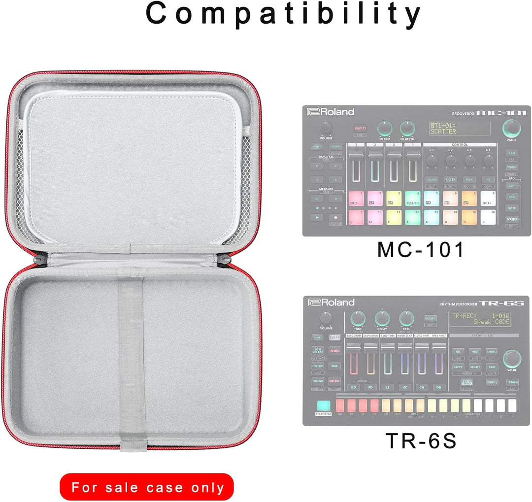 RLSOCO Tasche für Roland MC-101 / TR-6S