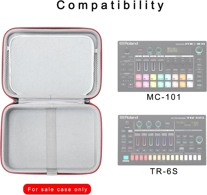 RLSOCO Tasche für Roland MC-101 / TR-6S