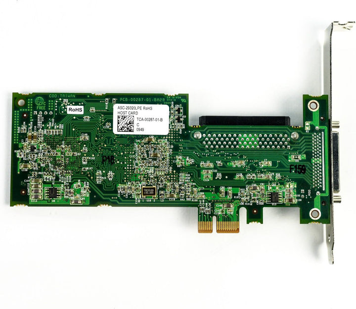 Adaptec PCIe x1, Einkanal Ultra320 SCSI Karte ASC-29320LPE