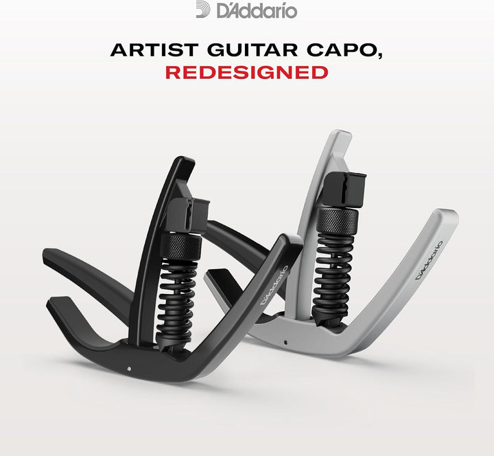D'addario/D'addario ns Künstler Kapodaster schwarz Auslöser, schwarz Auslöser