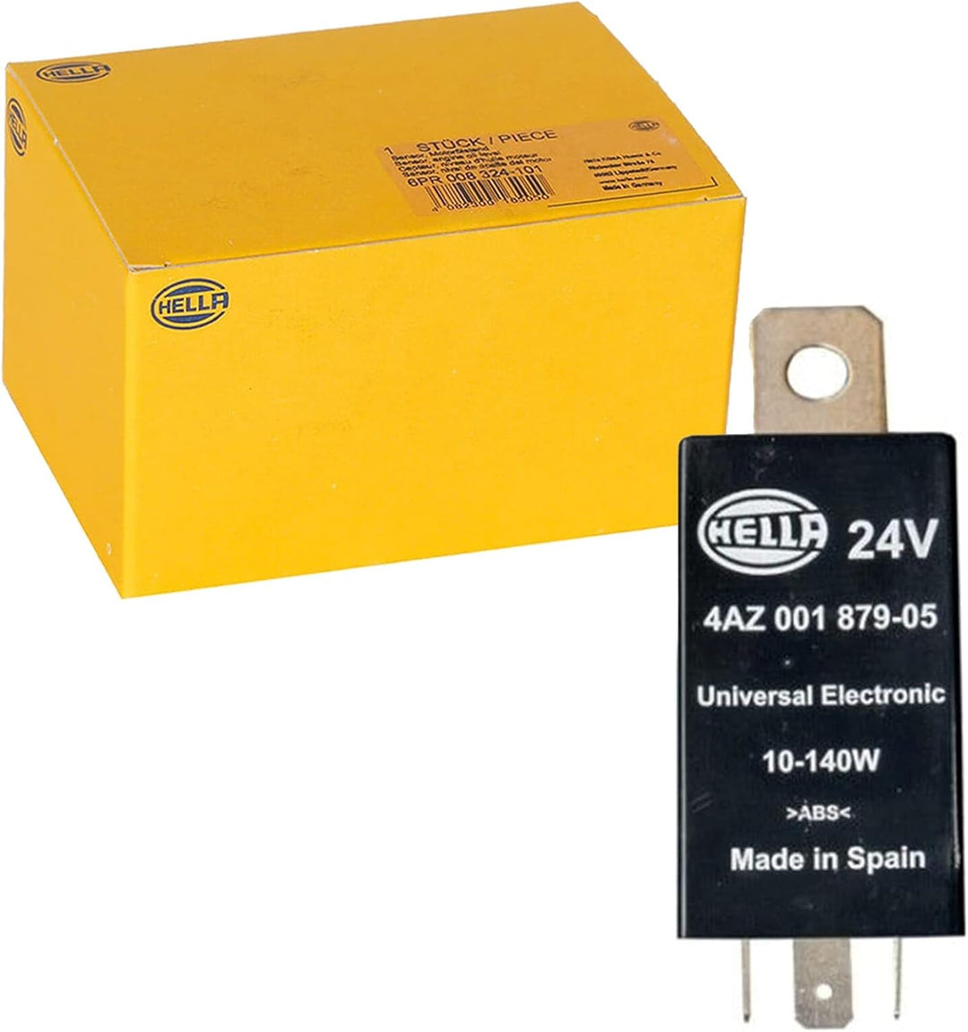 HELLA 4AZ 001 879-051 Blinkgeber - 24V - 3-polig - Anbau - mit Halter